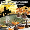 thumbnail image 5 of Artículos de decoración Calabaza de Halloween Snack Bowl Stand Bandejas plegables Stand Candy Display Tower Creative Ensaladera Stand Fiesta de Halloween Favor Suministros Eccomum Artículos de d, 5 of 5