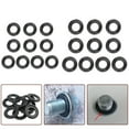 thumbnail image 3 of 10Pcs Black Rubber Sealing Oil Drain Plug Gasket Washer Replacement 12616850, 3 of 5