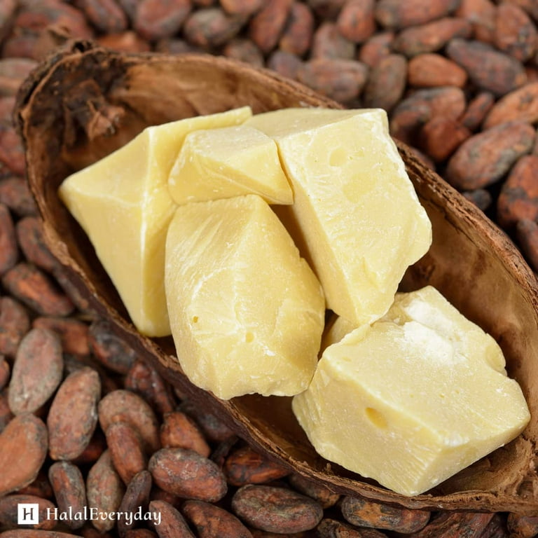 1 lb Certified Organic Cocoa Butter - Pure Raw Unprocessed Unrefined - Use  for Lotions Lipstick or Body Butter. Organically Grown, Non-GMO by SaaQin®