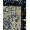 thumbnail image 6 of Unique Loom Sofia Collection Area Rug - Casino (5' 1" x 8' Rectangle Navy Blue/Yellow), 6 of 11