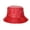 Red, variant on Bucket Hat Breathable PU Leather Fisherman Mens And Womens Casual Basin Outdoor Hip Hop Sun Protection Summer Hats Blue
