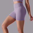 thumbnail image 5 of Afdoent Womens Shorts Women's Yoga Shorts Fashion Casual Seamless High Waisted Lift Summer Running Fitness Shorts Breathable, 5 of 6