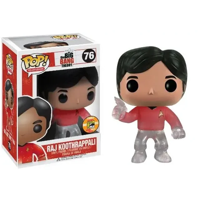 Figuras de acción de vinilo Funko pop The Big Bang Theory SHELDON 73# LEONARD 74# HOWARD 75# RAJ 76# Colección Modelo Juguetes para niños