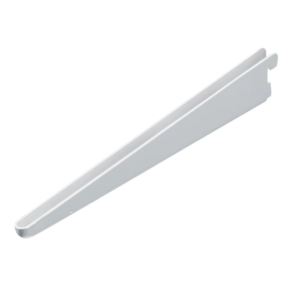 Organized Living Wood Bracket Freedom Rail - Adjustable Storage Shelf Unit - White