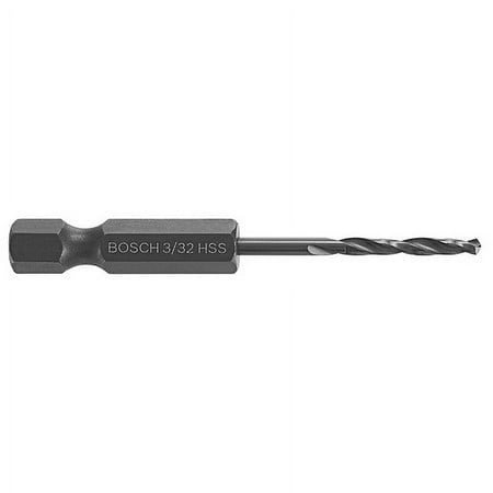 UPC: 0000346471205 | bosch bl2133im 3/32-inch impact tough black oxide drill bit