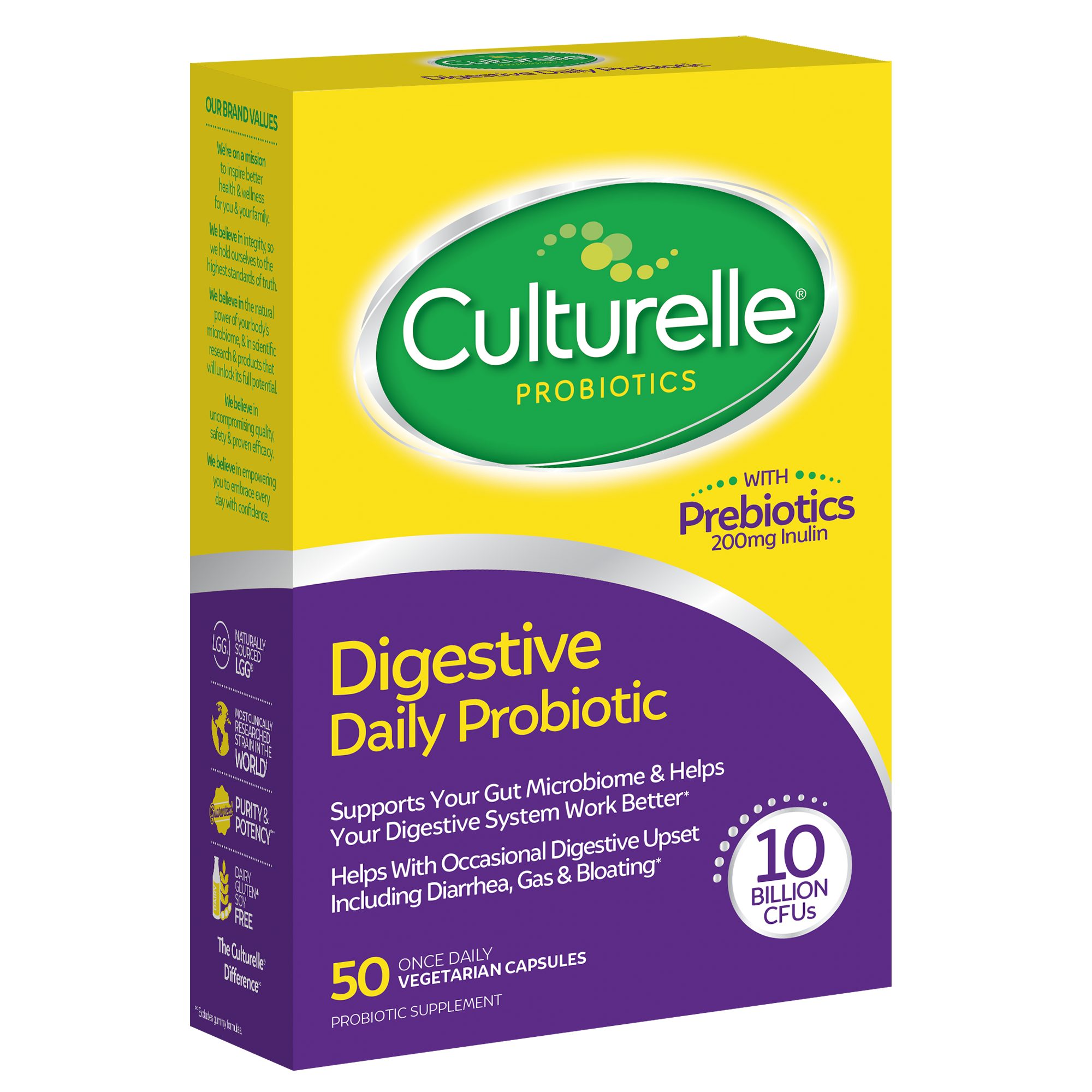 Culturelle Digestive Health Daily Probiotic Supplement, 50 Count - image 9 of 9