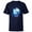Navy, variant on Avatar: The Way of Water Banshee Na’vi Night Flight - Short Sleeve T-Shirt for Kids - Customized-White
