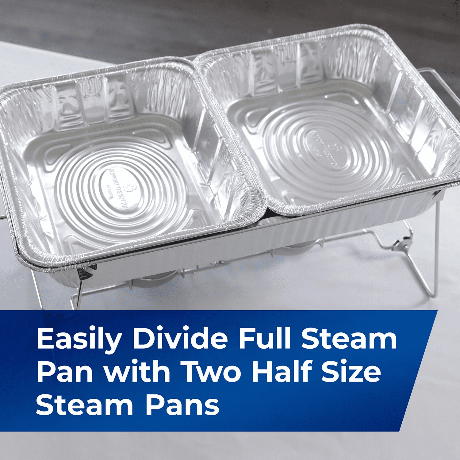 Colored Disposable Half Size Steam Table Pan - #53900