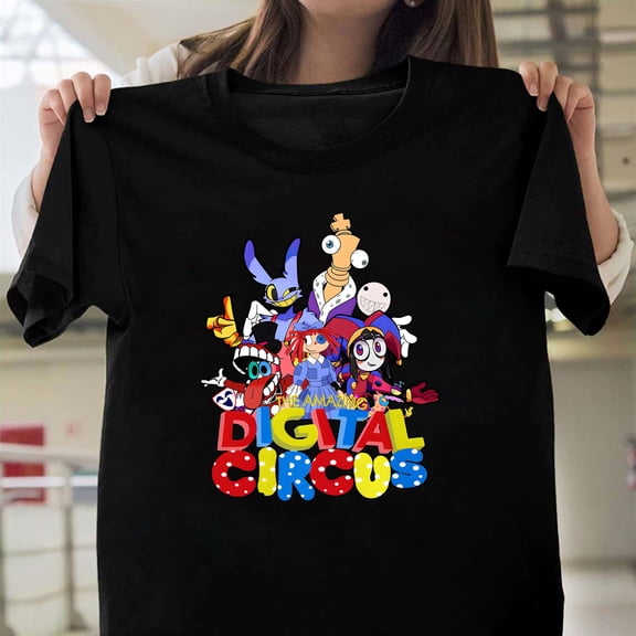 The Amazing Digital Circus Animation Internet Meme Gift Unisex T-Shirt Y1983, Up to Size 5XL