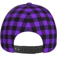 thumbnail image 4 of Men Women Baseball Cap Hat Fishing Cap Runner Cap Hip Hop Snapback Cap, 4 of 8
