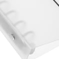 thumbnail image 4 of HLONK 2 Pcs Transparent Loose-leaf Book Binder Plastic Adjustable Organizer Notebook Shell Notebooks Desktop Clear Envelopes, 4 of 6