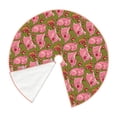 thumbnail image 2 of Kdxio Cartoon Pigs Print Christmas Tree Skirt Christmas Xmas Tree Skirts Mat for New Year Holiday Christmas Party Decorations-36", 2 of 7