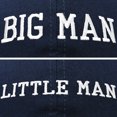thumbnail image 2 of DALIX Big Man Little Man Hat Father Son Matching Cap Fun Gifts in Navy Blue, 2 of 7
