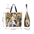 thumbnail image 6 of Genshin Impact Reusable Grocery Bags Shoulder Bag Large Capacity Shopping Bag Cute Tote Bags, 6 of 9