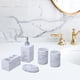 thumbnail image 2 of 5x Juego De Accesorios De Tocador De Baño Para Tocador De Baño Encimera Hotel White Sunnimix Plato de jabón de baño, 2 of 7