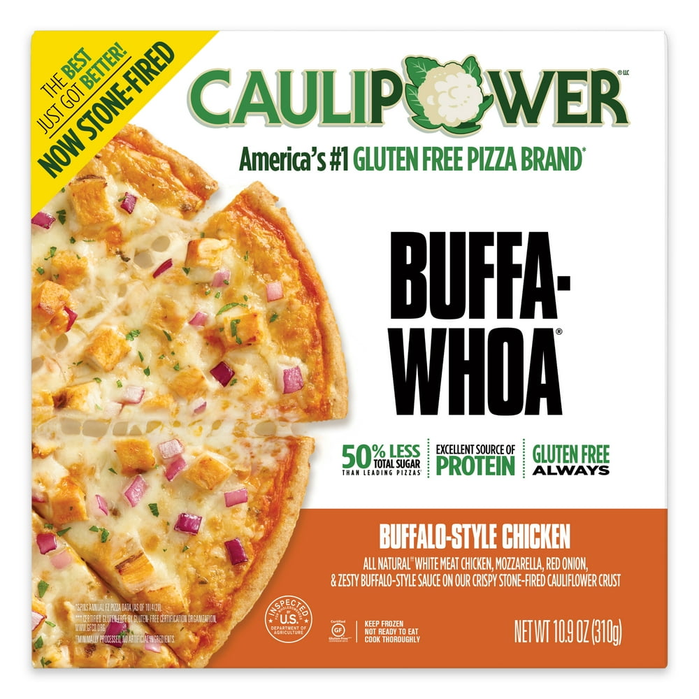 CAULIPOWER BuffaloStyle Chicken Stonefired Cauliflower Crust Pizza