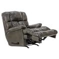 thumbnail image 3 of Boyd Chaise Rocker Recliner in Gray Top Grain Italian Leather, 3 of 11