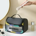 thumbnail image 1 of Qocolhg Up to 50% Off Personal Care Clearance!Translucent Cosmetic Bag Cosmetic Bag Set Frosted Translucent PVC With Zipper Handle Portable Travel Bag Hangable And Handy Cosmetic Bag, Gifts for Women, 1 of 6