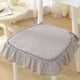 thumbnail image 4 of Linen and Cotton Dining Chair Cushion Cover Washable Seat Pad for Home Kitchen Vanity 1-Pack, 4 of 6
