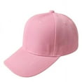 thumbnail image 3 of Weikingp Baseball Cap, Baseball Cap Blank Hat Solid Color Hat, Womens Baseball Caps, Sun Hats for Women Pink, 3 of 3
