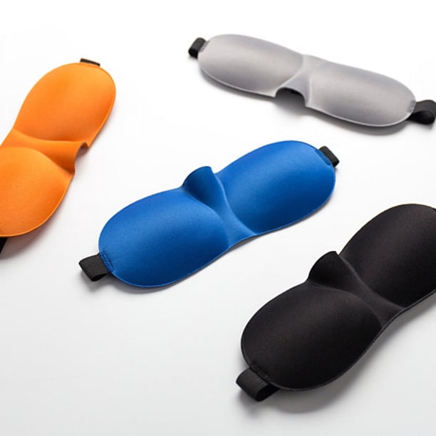 Máscara para ojos, máscara para ojos sin marca tridimensional, máscara para ojos para dormir para hombres y mujeres, máscara para ojos para dormir con sombreado para la pausa del almuerzo en aviones