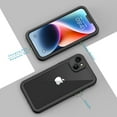 thumbnail image 6 of REQO iPhone 14 Case, IP68 Waterproof Dustproof Case with Built-in Screen Protector, Rugged Full Body Shockproof Phone Cover for iPhone 14, 6.1 inch (Black), 6 of 7