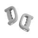 thumbnail image 4 of 2 mancuernas de mano para boxeo, 1 kg, con agarre en forma de D, para caminar, pilates, fitness, entrenamiento de fuerza Gris, 4 of 8