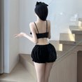 thumbnail image 4 of Lin Linting japonés suave chica lindo puro deseo pijama sexy dulce lencería caliente pasión conjunto 2456, 4 of 5