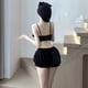 thumbnail image 4 of Lin Linting japonés suave chica lindo puro deseo pijama sexy dulce lencería caliente pasión conjunto 2456, 4 of 5