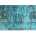 thumbnail image 1 of Ahgly Company Indoor Rectangle Oriental Light Blue Industrial Area Rugs, 2' x 4', 1 of 4