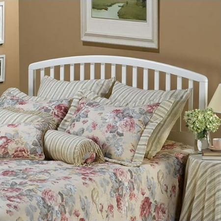 Hillsdale Victorian Headboard - Hillsdale Furniture Carolina Headboard, Full/Queen Size, White Finish
