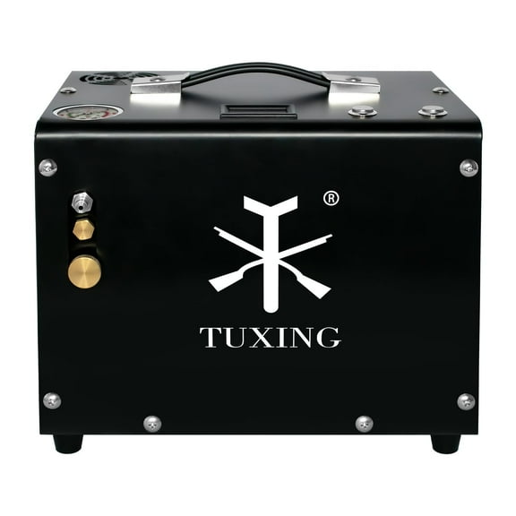 TUXING 4500Psi Pcp Compressor Built-in Fan Cooling/Converter for Pcp Air Rifle