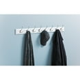 thumbnail image 3 of Franklin Brass R33646K-CFB-R Tri-Hook Hook Rack, 45 in. Cocoa and Flat Black, 3 of 7