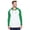 B Wh/ Vn Gr/ Ttn, variant on LAT Men's Hooded Raglan Long Sleeve Fine Jersey T-Shirt