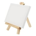 thumbnail image 5 of BALAHAPY Standing Easel Wooden White 1 Set Wine and Painting Classes, 5 of 8