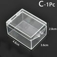 thumbnail image 1 of MYG Clear Plastic Box Rectangular Insect Specimen Display Desktop Storage Boxes, 1 of 9