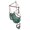Green, variant on Veryke Hammock Hanging Rope Sky Chair, Air Deluxe Swing Seat for Indoor Outdoor Patio Yard, Green