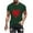 Olive Green, variant on TFEOQRY Valentine's Day Sport Fitness T-Shirt for Men Heart Printed Short Sleeve Round Neck Shirt Tops Olive Green