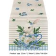 thumbnail image 2 of Mantel decorativo de Pascua Wdftyju con diseño de flores 12,8 x 89,7 pulgadas, 2 of 8