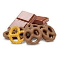 thumbnail image 2 of Funtasty Milk Chocolate Covered Pretzels, Sweet & Salty Crunchy Snack, 22 Ounce Bag, 2 of 7