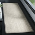 thumbnail image 5 of Safavieh Natural Fiber Kentigern Solid Runner Rug, Marble/Khaki, 2'6" x 12', 5 of 13