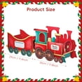 thumbnail image 2 of Christmas Trains for Present Santa Express Train Gift Box Christmas Presents Train Box Xmas Gift Trains with Funny Gingerbread Design Personalised Xmas Presents Storage for Decorative Home(Style a-M), 2 of 7