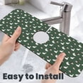 thumbnail image 6 of Fuzoiu Colorful Mallard Duck Print Kitchen Faucet Suction Pad, Sink Splash Guard Faucet Mat, Faucet Handle Drip Catcher Tray Drying Mat For Bathroom Kitchen Bathroom Countertop, 6 of 7