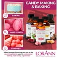 thumbnail image 4 of LorAnn Bubble Gum Candy & Baking Flavoring, .125 oz, 2 Bottles, 4 of 6