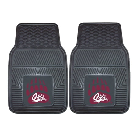 Montana Grizzlies 27" x 18" 2-Pack Vinyl Car Mat Set