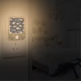 thumbnail image 7 of Sharks Leaves Night Lights Plug into Wall LED with Auto Light Sensor Warm Light for Kids Hallway Bedroom Living Room Kitchen Bathroom Set of 2, 7 of 7