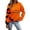 A, variant on Halloween Sweatshirts For Women Women Hoodless Crewneck Pullover Sweatshirts Casual Long Sleeve Loose Fittops For Daily Wear