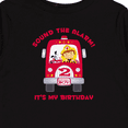 thumbnail image 4 of Inktastic Fire Truck 2nd Birthday Boy Boys Long Sleeve Toddler T-Shirt, 4 of 5
