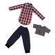 thumbnail image 1 of Ropa de Hadas a La Moda Sunnimix 3 Piezas Trajes Casuales 1/4 BJD, 1 of 8