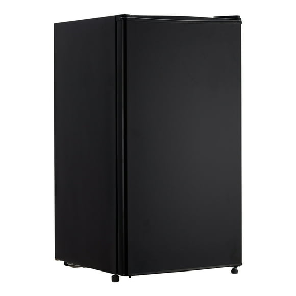 EastVita 3.2 Cu.Ft Mini Fridge with Freezer, Compact Refrigerator with 7 Level Adjustable Thermostat, Crisper Drawer & Glass Shelves, Small Fridge for Home